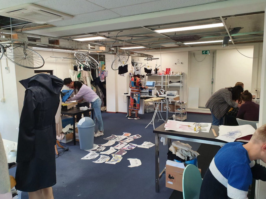 a studio, incubator and production facility for innovative fashion