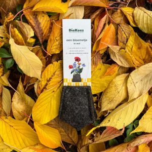 DieKees: een bloemetje in wol.